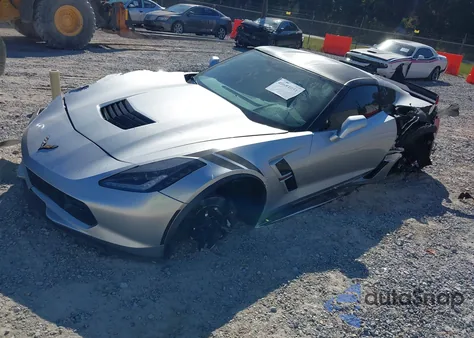 2017 Chevrolet Corvette Grand Sport from USA, damaged, VIN 1G1YY2D79H5121664